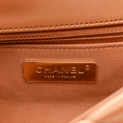 Chanel Lambskin Quilted Medium Chanel 19 Flap Brown 6 of 11