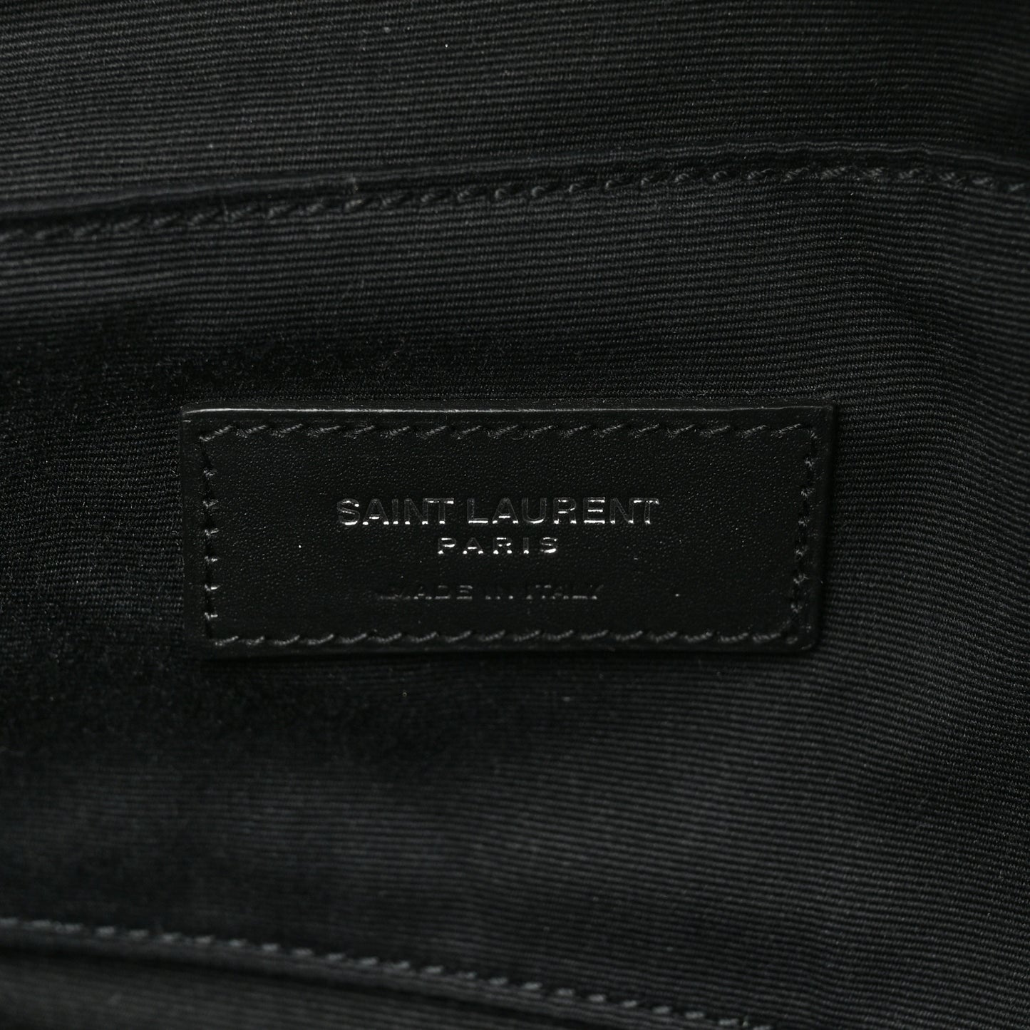 Canvas Classic Belt Bag Black White