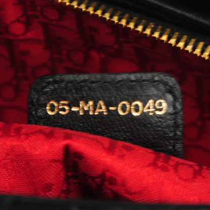 Christian Dior Lambskin Cannage Large Lady Dior Black 7 of 9