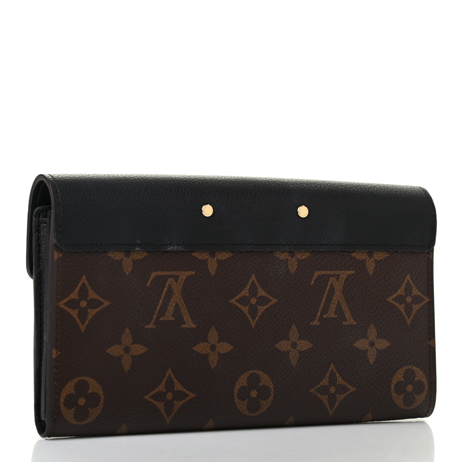 Louis Vuitton Monogram Pallas Wallet Black 3 of 6