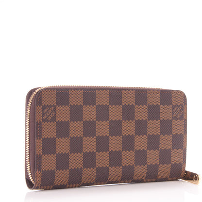 Louis Vuitton Damier Ebene Zippy Wallet 3 of 7