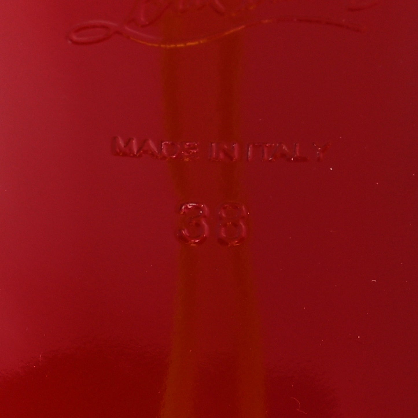 Iridescent PVC Loubi Duniss 100 Slingback Sandals 36 Fluo Yellow