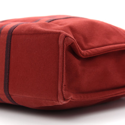 Hermes Canvas Fourre Tout MM Red 9 of 9