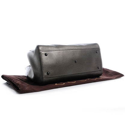 Gucci Metallic Pebbled Calfskin Medium Soho Shoulder Bag Sasso 4 of 7