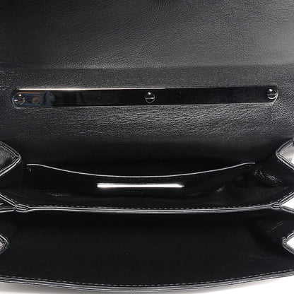 Valentino Garavani Nappa Crystal Encrusted Studs Va Va Voom Shoulder Bag Black 14 of 16