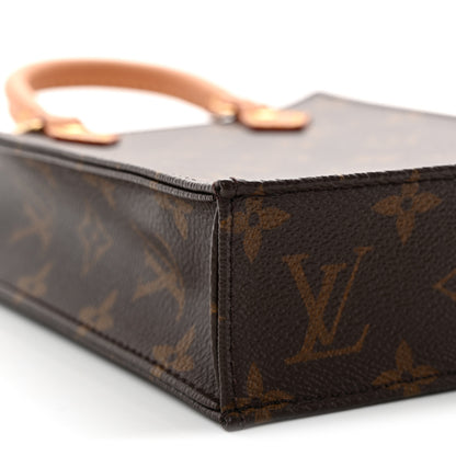 Louis Vuitton Monogram Petit Sac Plat 8 of 9