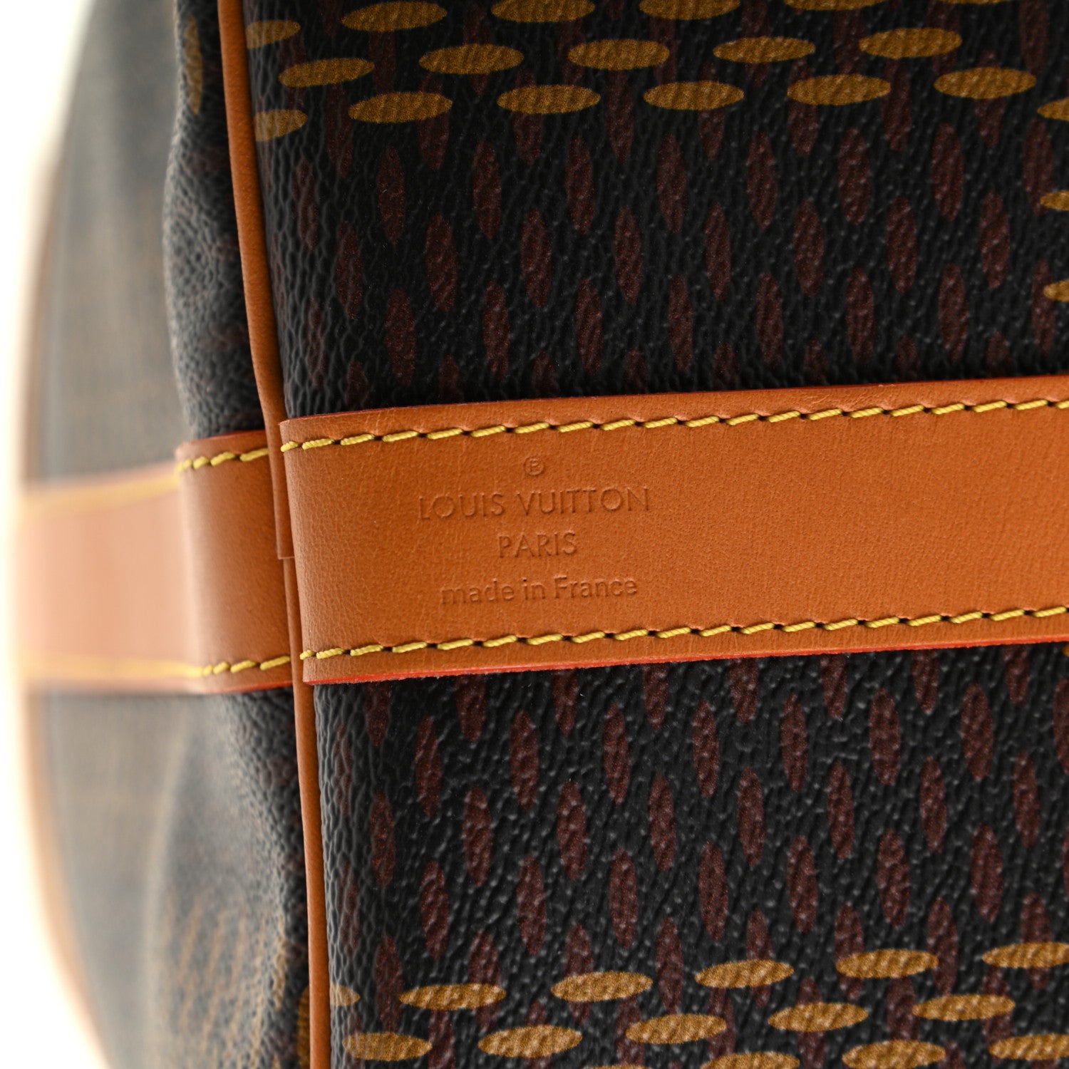 Louis Vuitton X NIGO Giant Damier Ebene Monogram Keepall Bandouliere 50 8 of 8