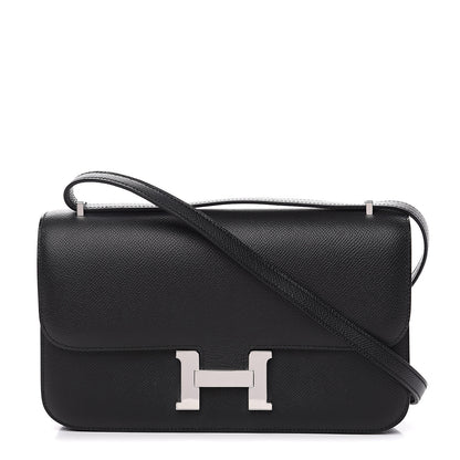 Hermes Epsom Constance Elan 25 Black 1 of 14