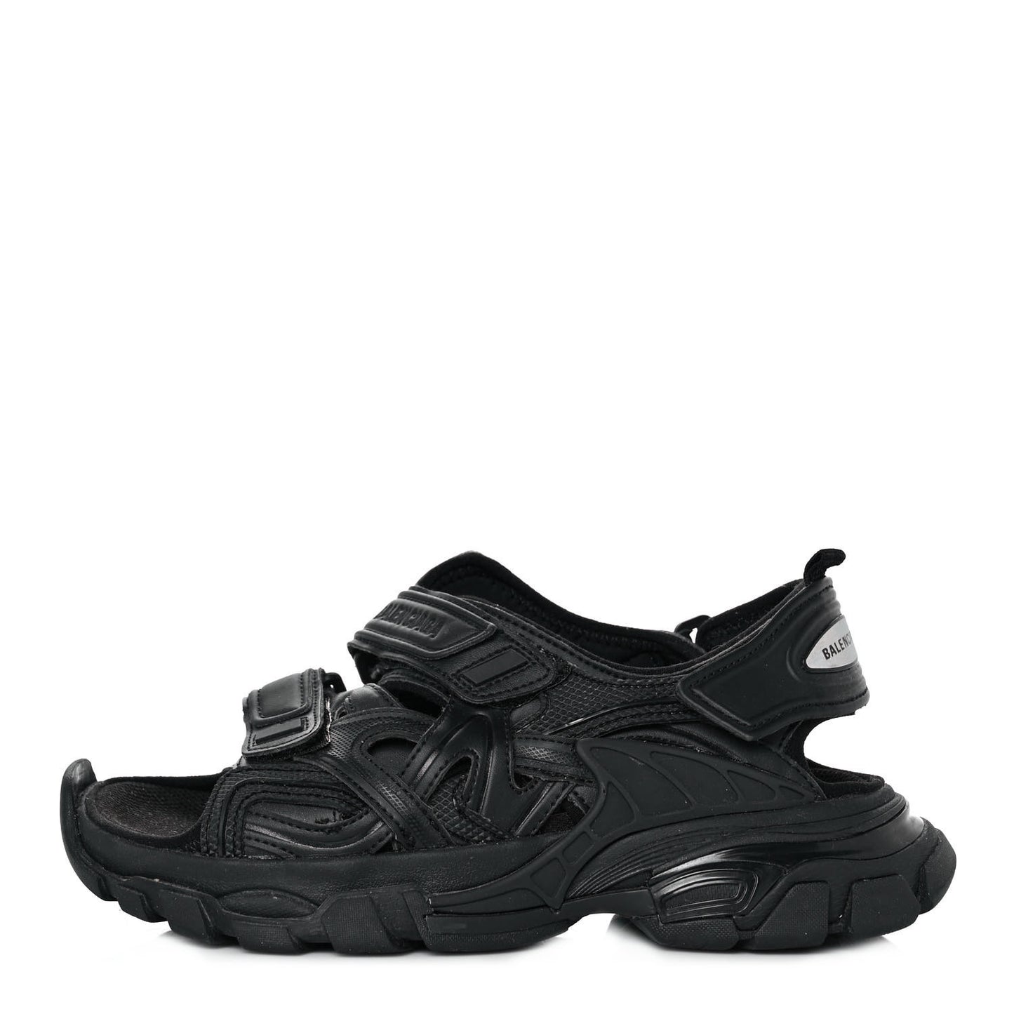 Neoprene Rubber Womens Track Sandals 37 Black
