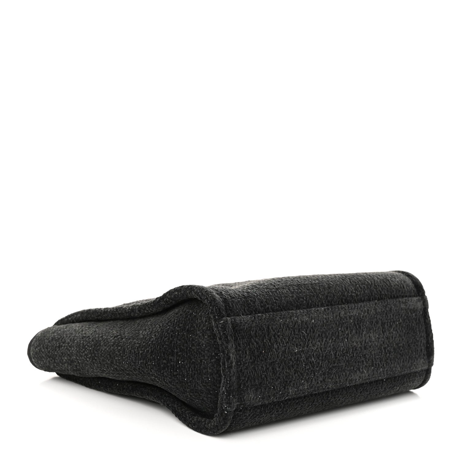 Chanel Lurex Boucle Mini Deauville Tote Black 4 of 10