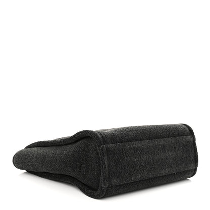 Chanel Lurex Boucle Mini Deauville Tote Black 4 of 10