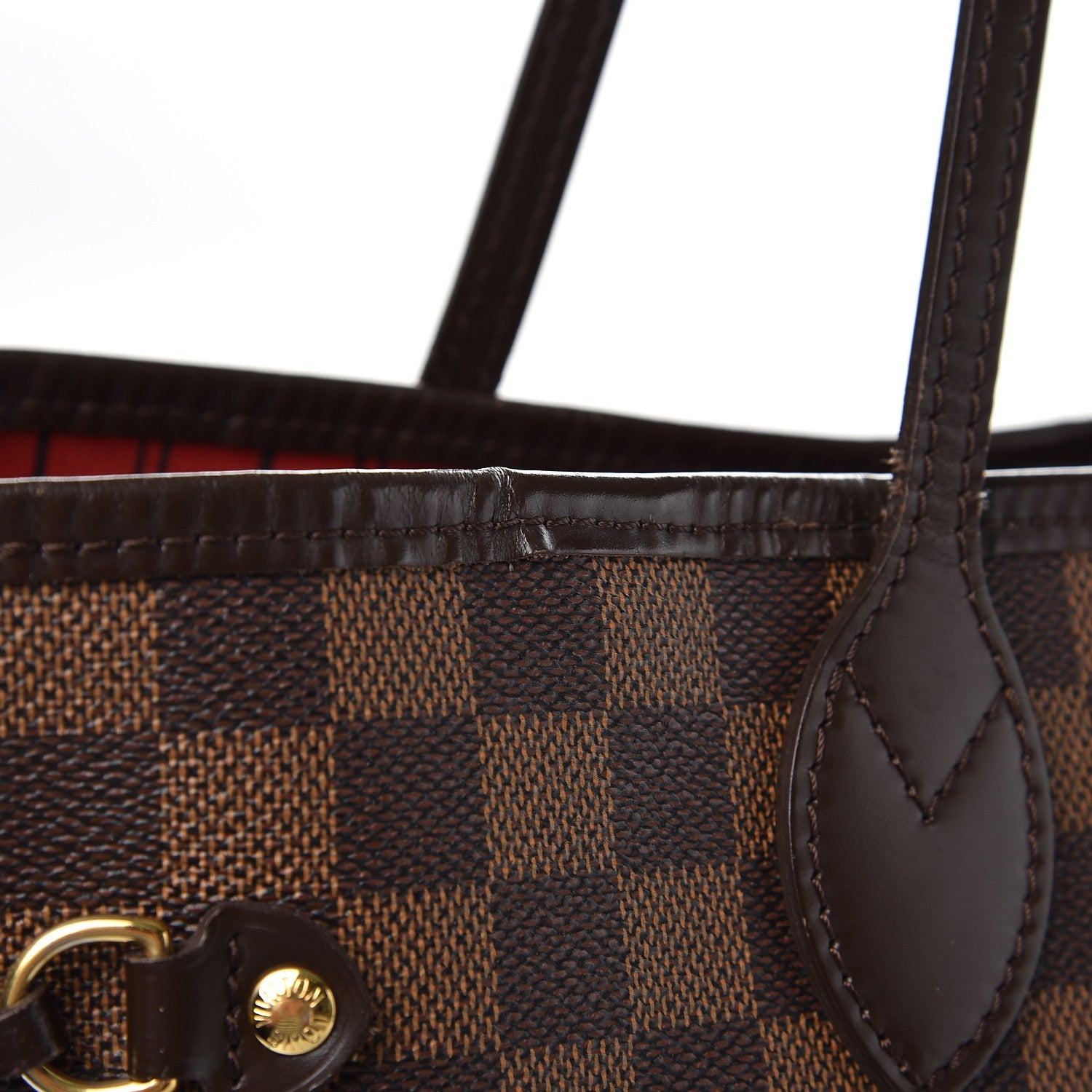 Louis Vuitton Damier Ebene Neverfull MM 15 of 16