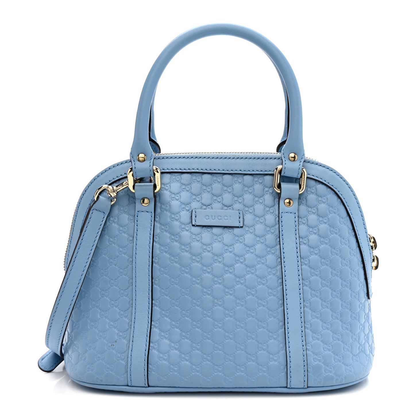 Microguccissima Mini Dome Bag Mineral Blue