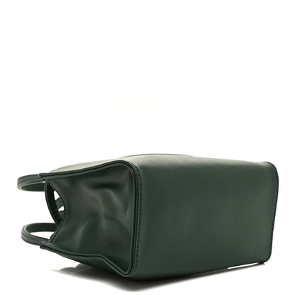 Telfar Vegan Leather Small Shopping Bag Dark Olive 4 of 9