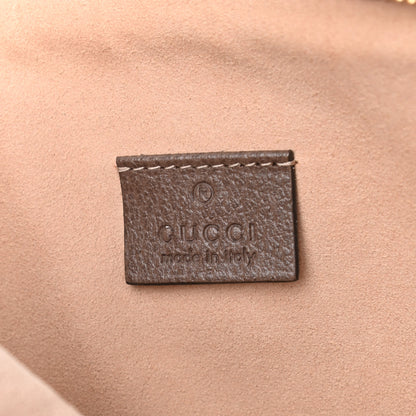 Gucci GG Supreme Monogram Large Ophidia Pouch Clutch Brown 5 of 6