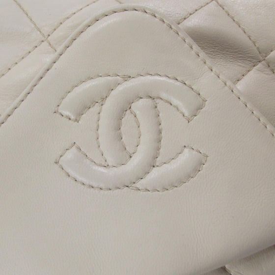 Chanel Lambskin Tassel Shoulder Bag Beige 6 of 11
