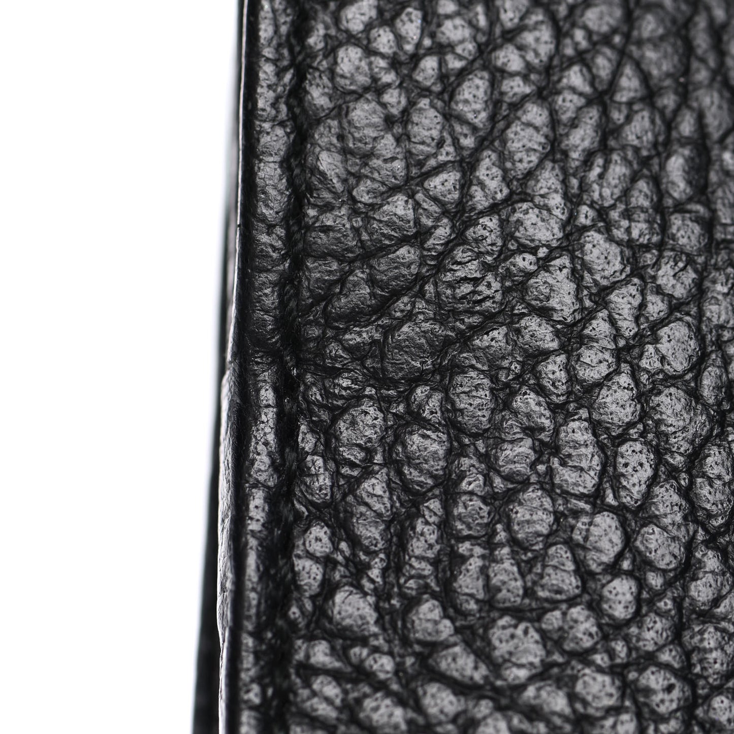 Dollar Calfskin Double G French Flap Wallet Black