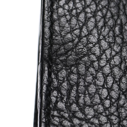 Gucci Dollar Calfskin Double G French Flap Wallet Black 13 of 14