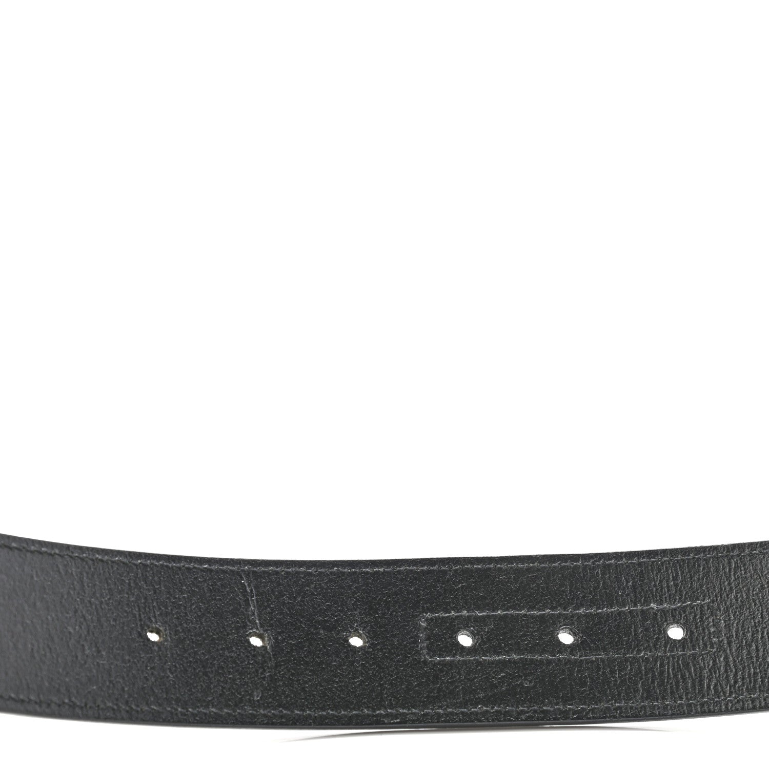 Gucci Calfskin Interlocking G Belt 95 38 Black 5 of 9