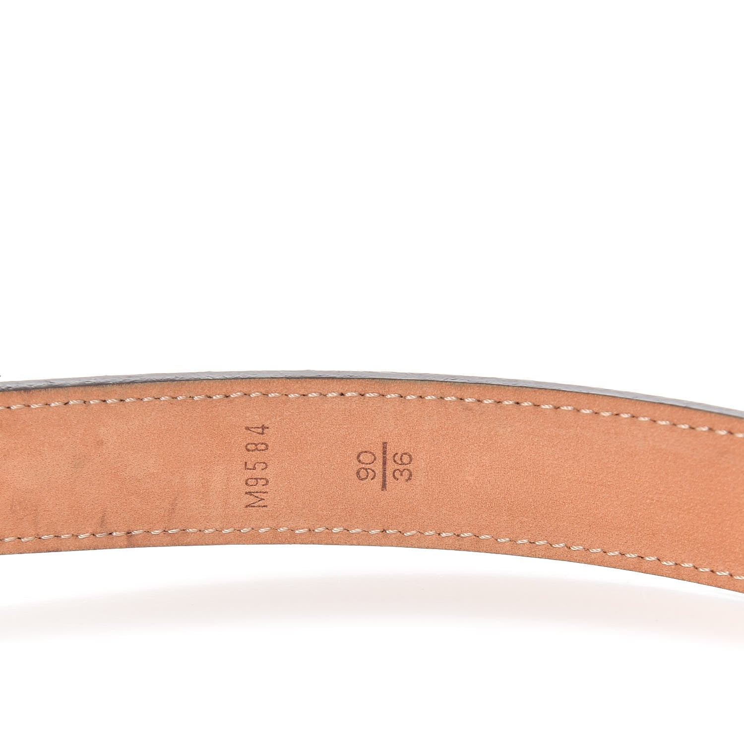 Louis Vuitton Monogram Mini 25mm Belt 90 36 7 of 8