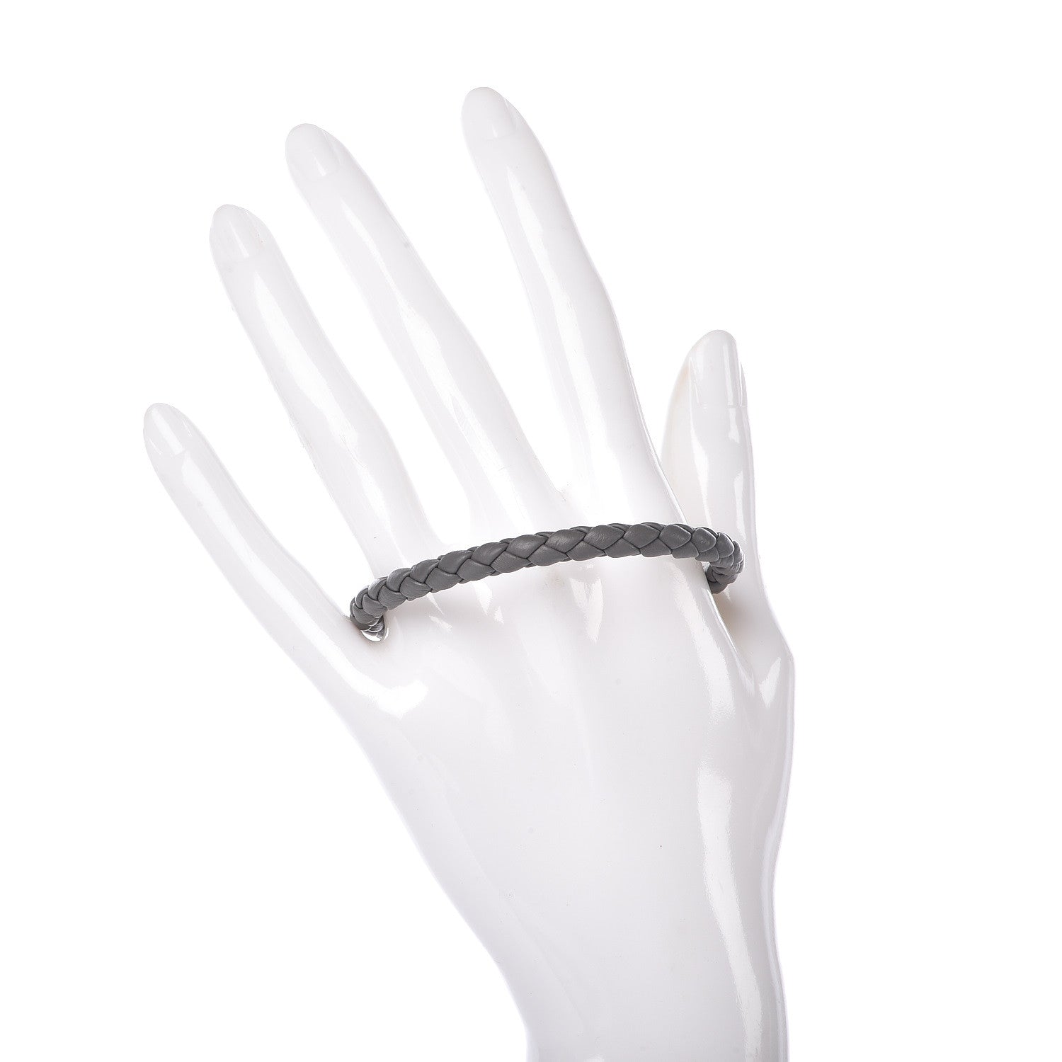John Hardy Sterling Silver Clafskin Classic Chain Woven Bracelet Grey 2 of 4