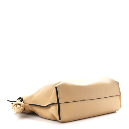 Loewe Calfskin Mini Flamenco Knot Clutch Dark Butter 4 of 11