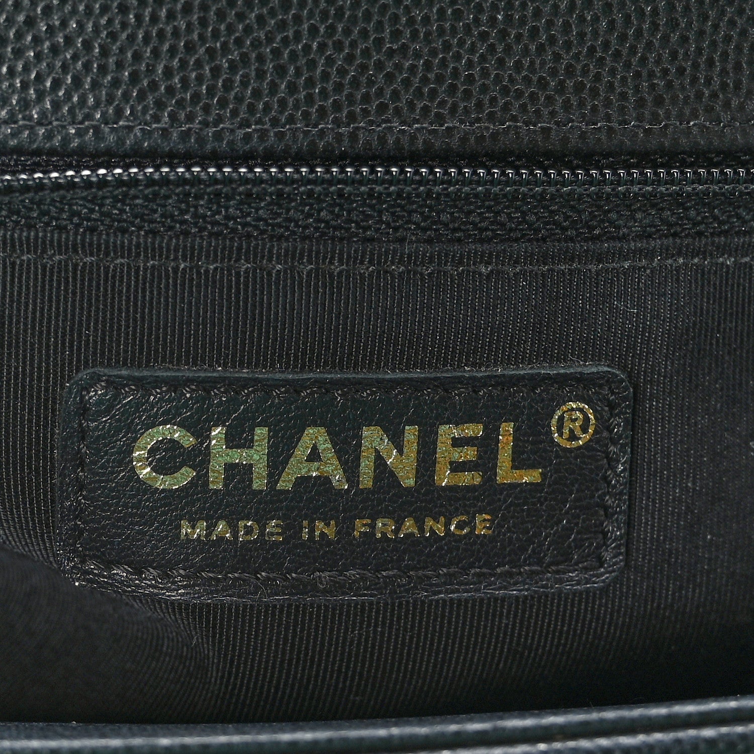 Chanel Caviar Quilted New Medium Boy Flap Black 7 of 9