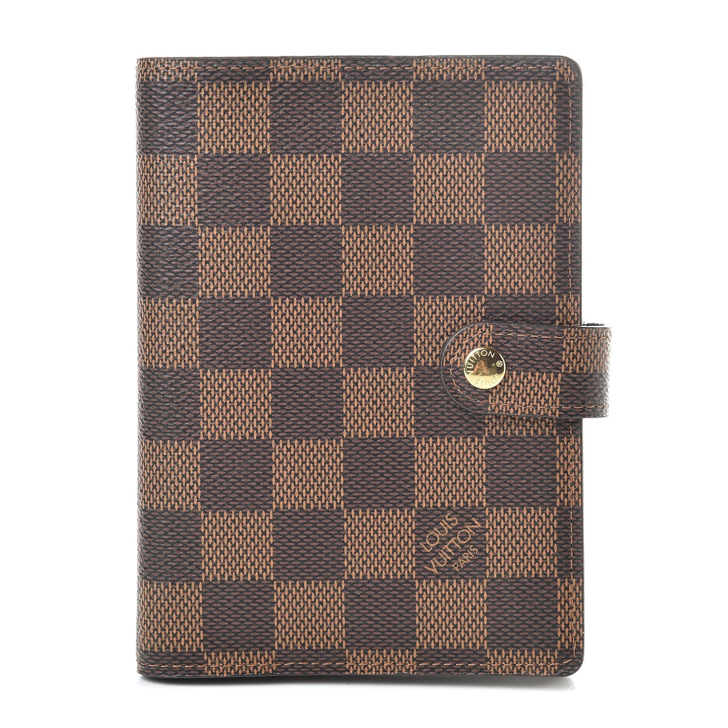 Damier Ebene Small Ring Agenda Cover