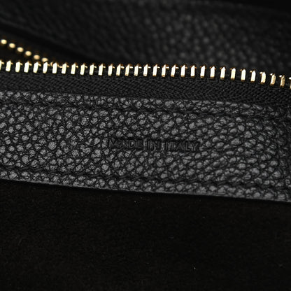 Celine Soft Grained Calfskin Medium Belt Cabas Phantom Black 8 of 10