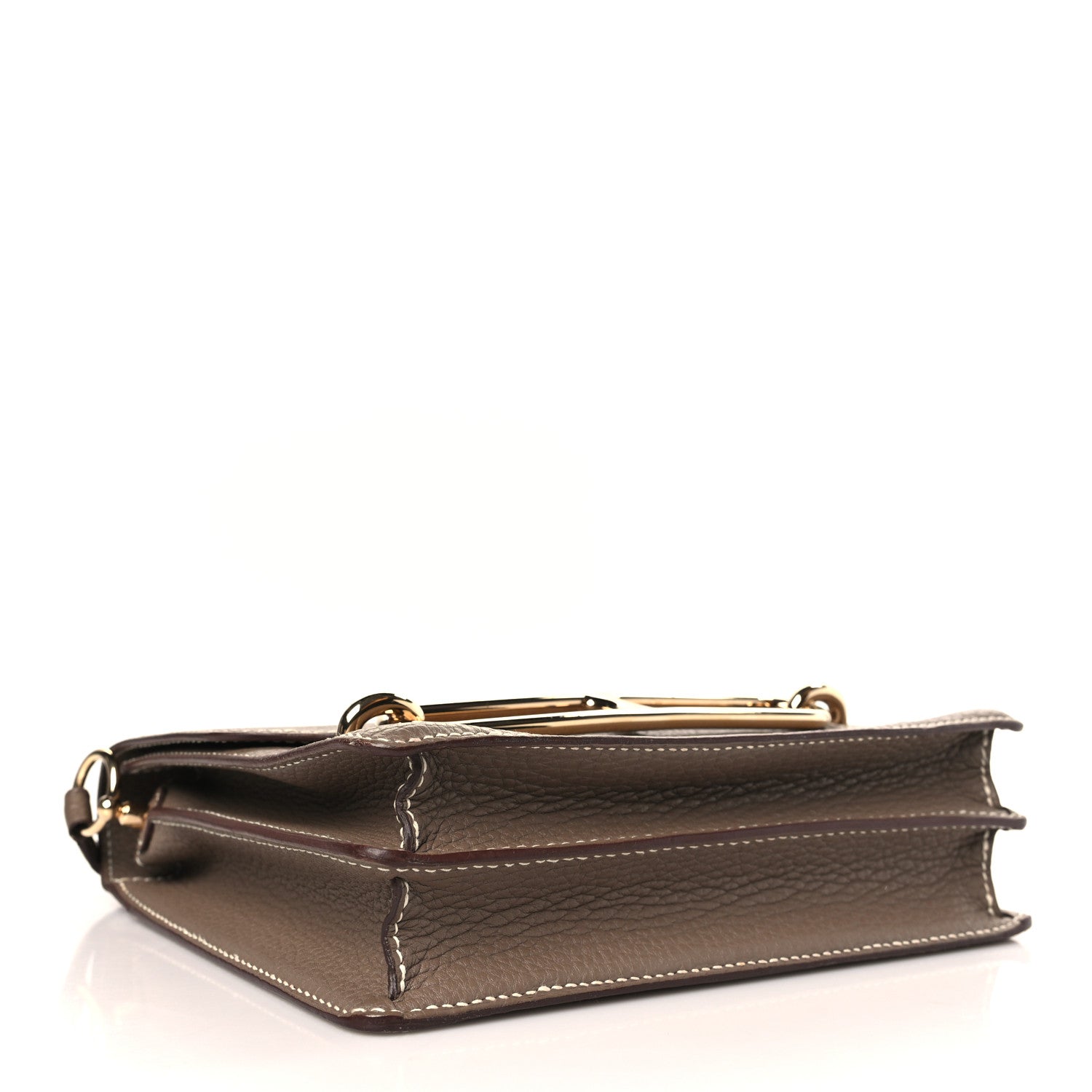Hermes Taurillon Clemence Sac Roulis 23 Etoupe 4 of 8