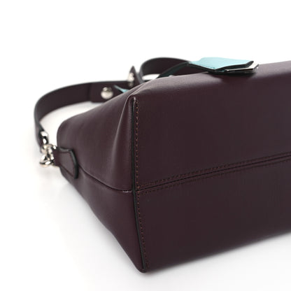 Fendi Vitello Dolce 4 Color Medium By The Way Boston Bag Bordeaux Grano Multicolor 9 of 10