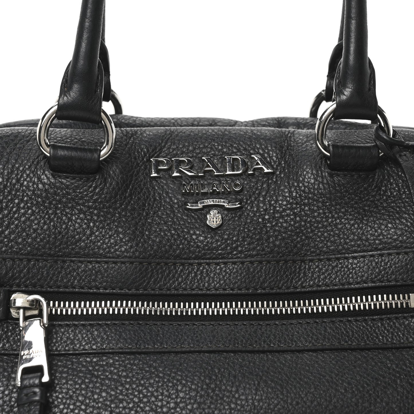Vitello Phenix Bowling Bag Black