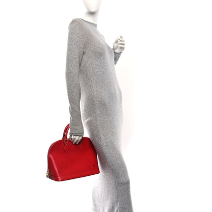 Louis Vuitton Epi Alma PM Castillan Red 2 of 11