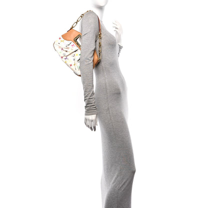Louis Vuitton Monogram Multicolor Judy PM White 2 of 10