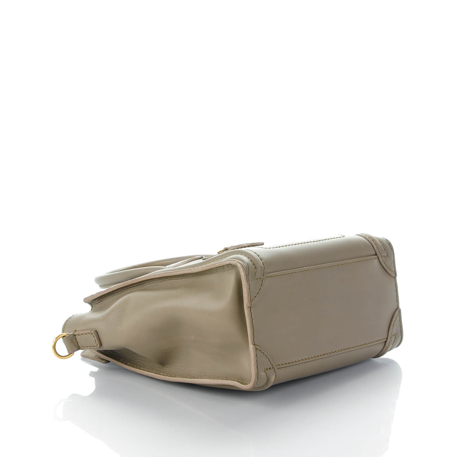 Celine Smooth Calfskin Nano Luggage Camel 4 of 7