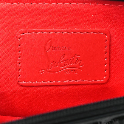 Christian Louboutin Empire Calfskin Spikes Loubilab Clutch Black 6 of 10