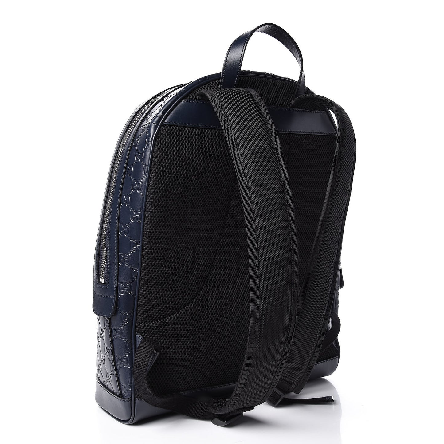 Guccissima Signature Day Backpack Blue