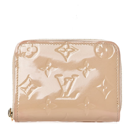 Louis Vuitton Vernis Zippy Coin Purse Beige Poudre 1 of 16