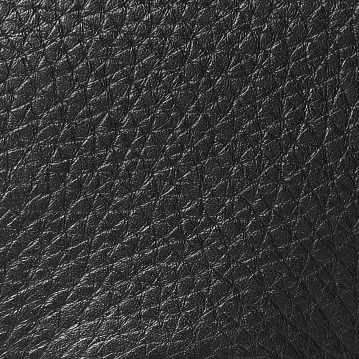 Grained Calfskin Small Diorama Flap Bag Black