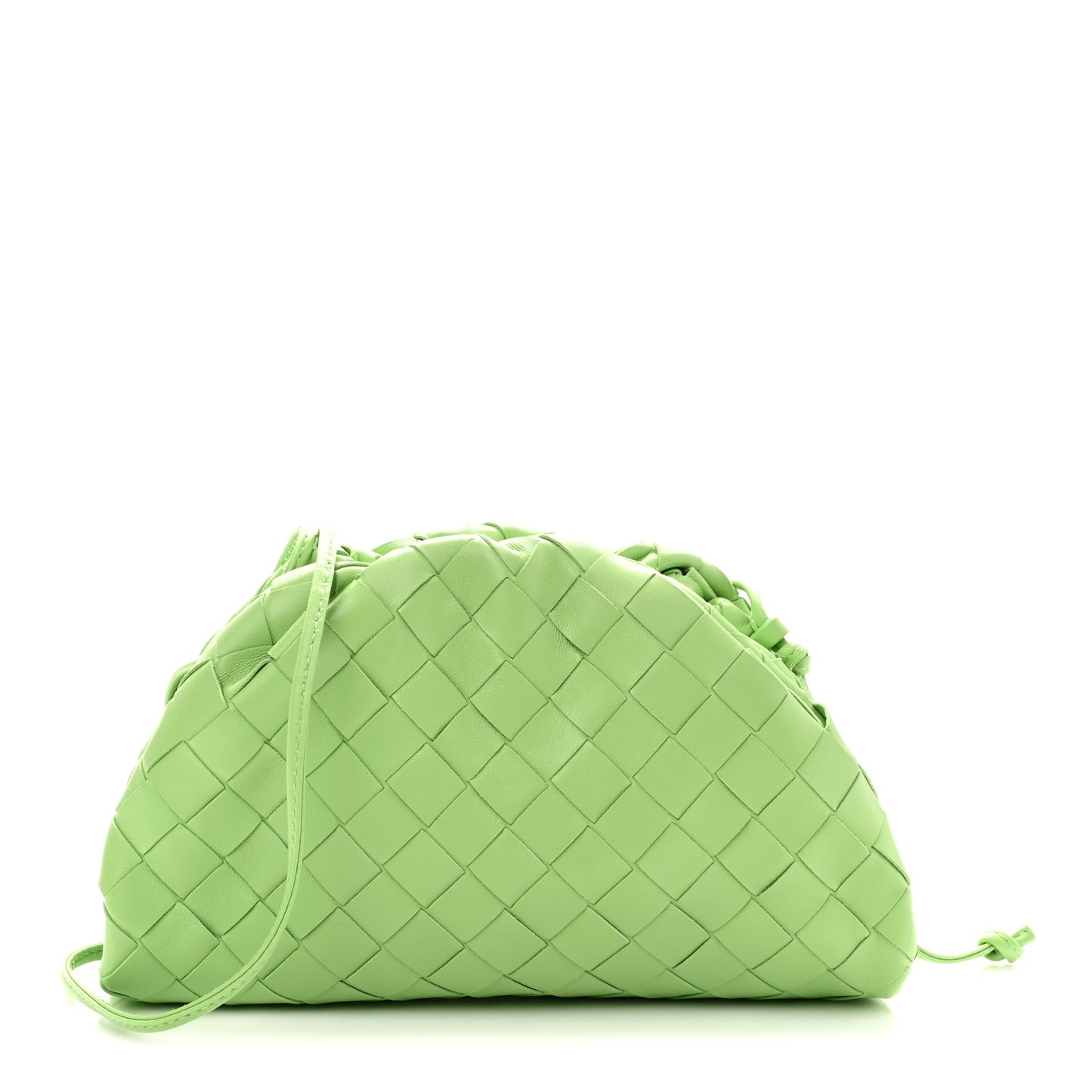 Nappa Intrecciato The Mini Pouch Pistachio