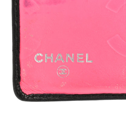 Chanel Calfskin Quilted Cambon Bi-Fold Wallet Black White 7 of 13