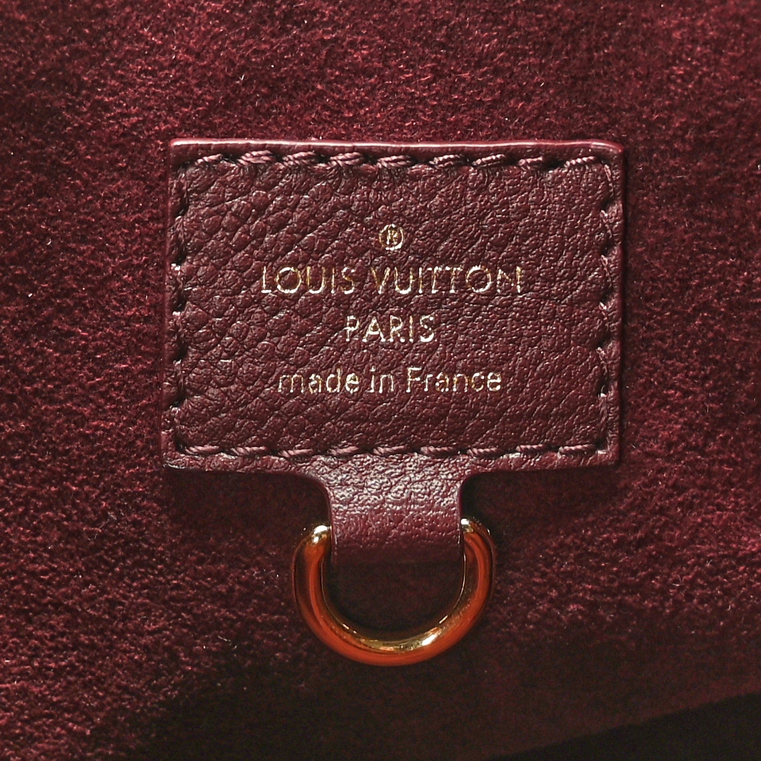 Louis Vuitton Empreinte Monogram Sac Sport NM Wine 7 of 9