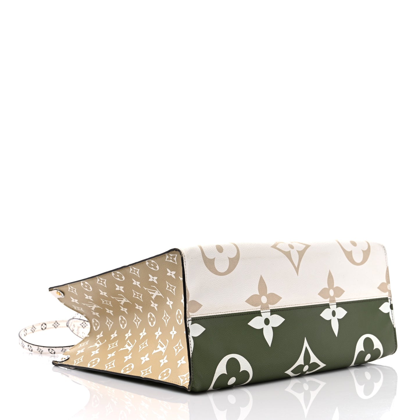 Monogram Giant Onthego GM Kaki Beige