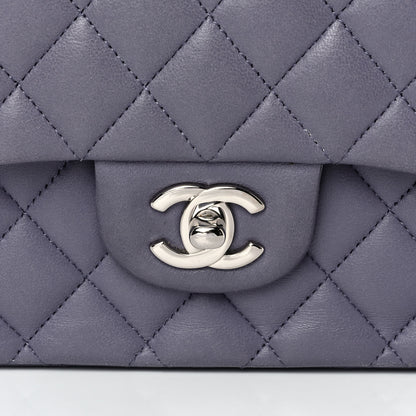 Chanel Lambskin Medium Double Flap Lavender 14 of 14