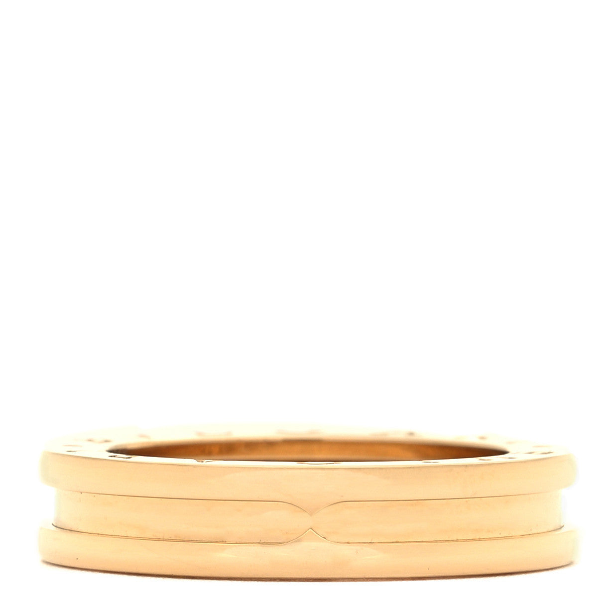 Bulgari 18K Yellow Gold B.Zero1 One-Band Ring 53 6.5 3 of 5
