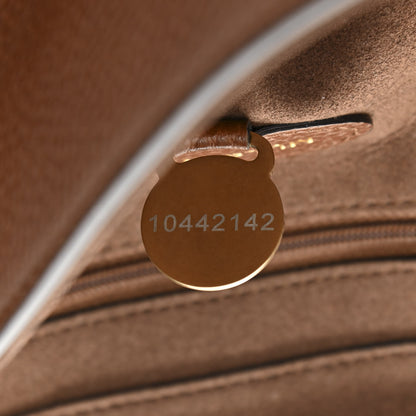 Mulberry Small Classic Grain Calfskin Medium Lily Flap Oak 6 of 10