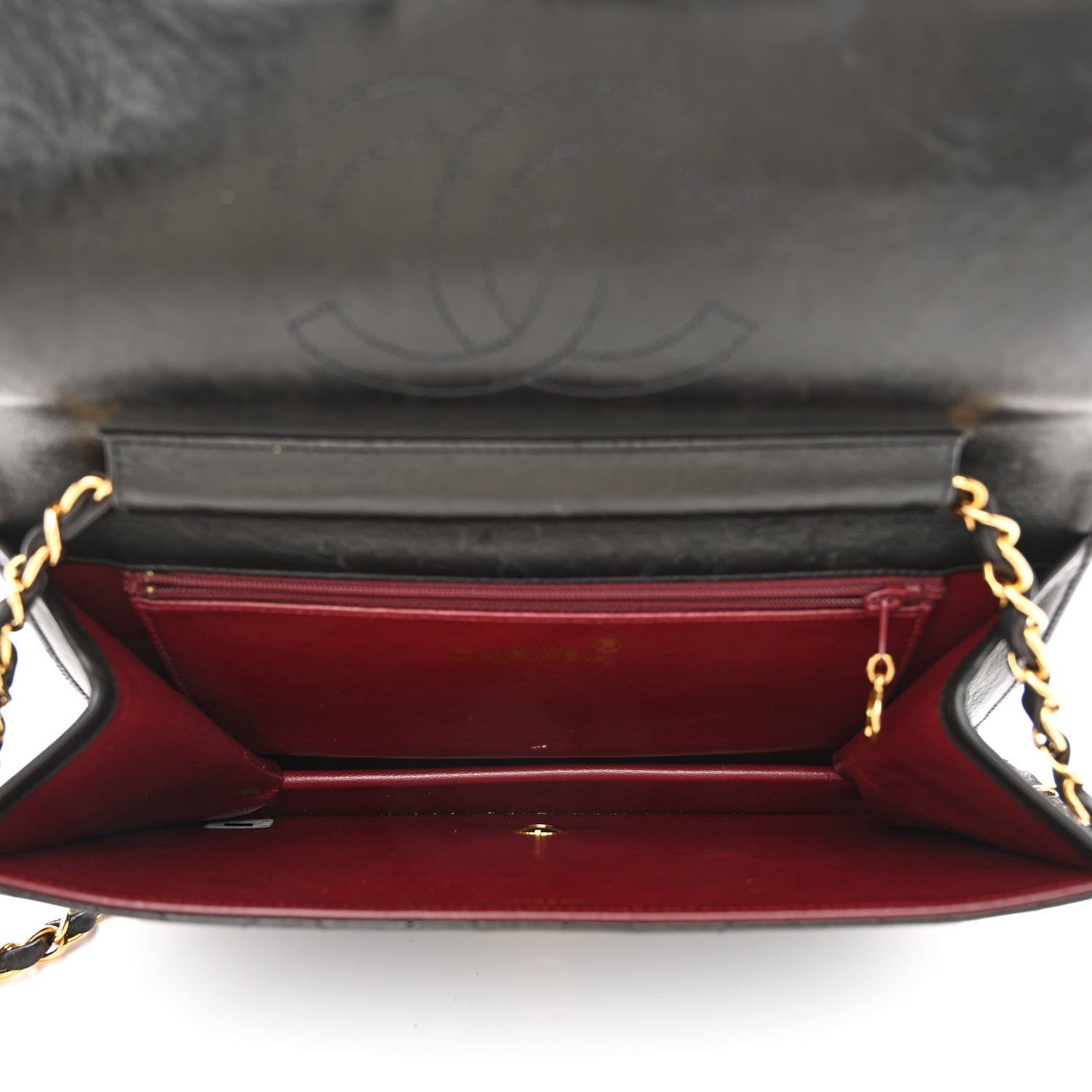 Chanel Lambskin Quilted Medium Single Flap Brown 4 of 11
