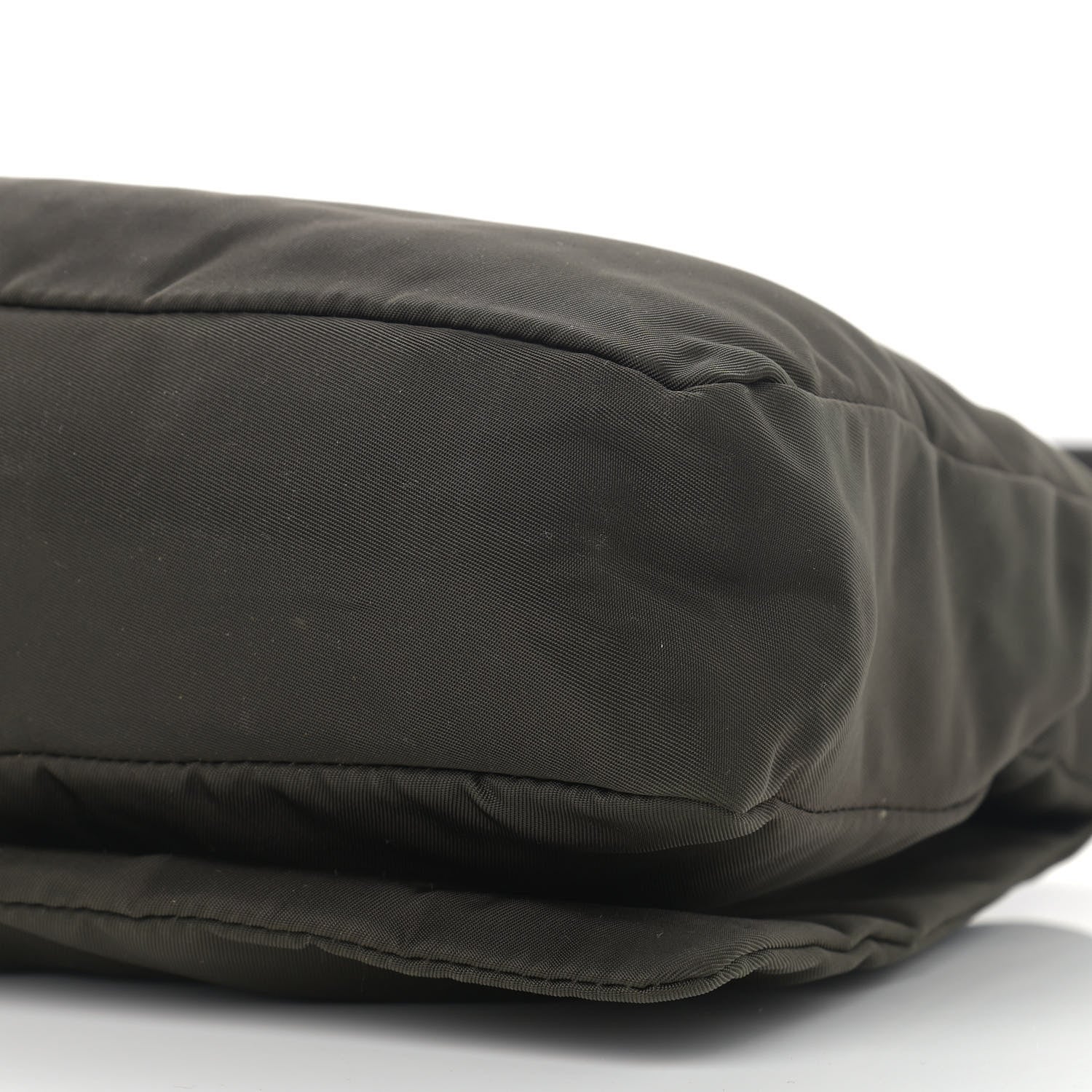 Prada Tessuto Nylon Messenger Bag Green 10 of 14