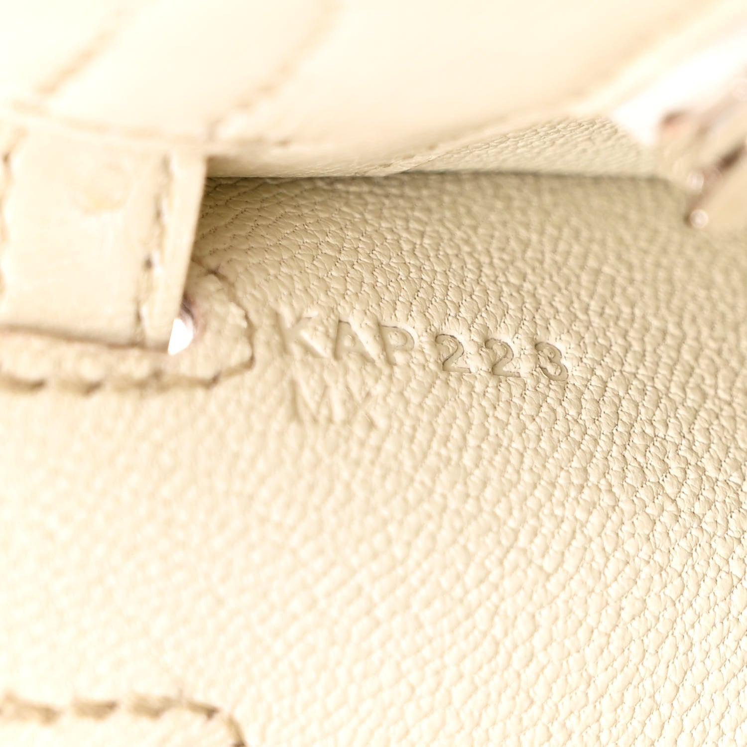 Hermes Ostrich Kelly Sellier 25 Beton 12 of 21