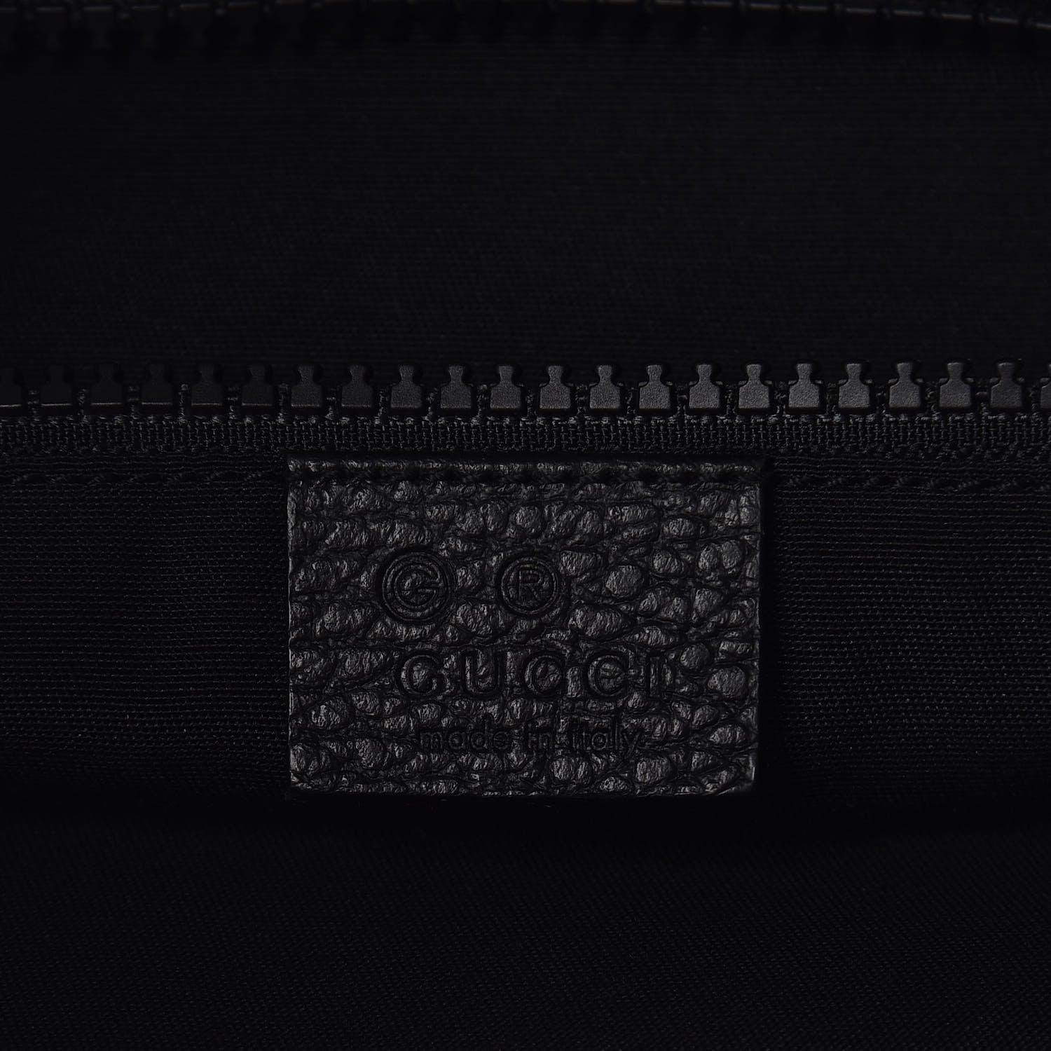 Gucci Nylon Monogram Tote Black 6 of 10